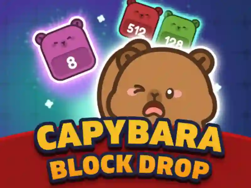 게임 Capybara Block Drop 온라인
