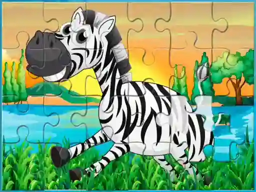 게임 Happy Animals Jigsaw 온라인