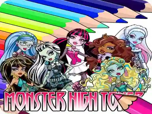 게임 Coloring Book for Monster High 온라인