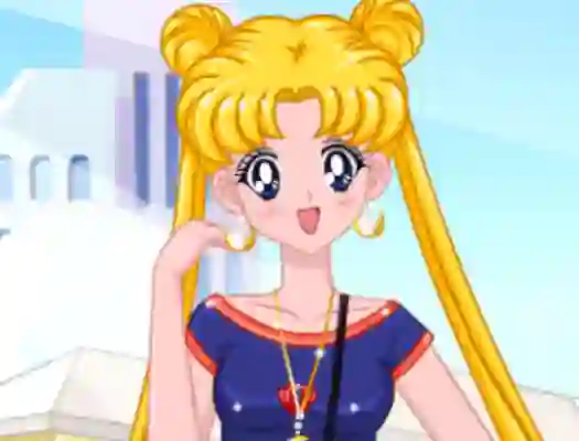 게임 Sailor Scout`s Summer Style 온라인