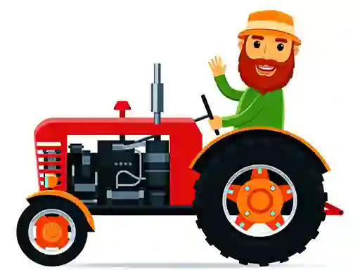 게임 Cartoon Farm Traktors 온라인
