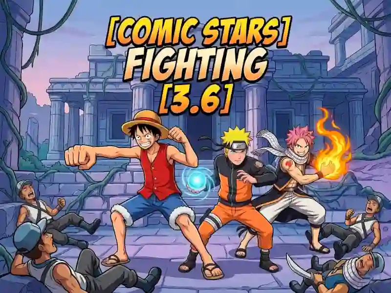 게임 Comic Stars Fighting 3.6 온라인