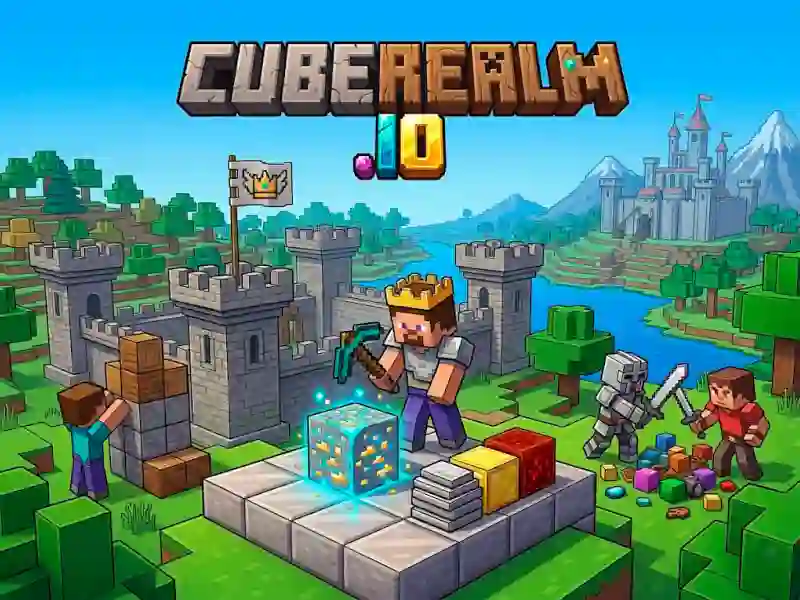 게임 CubeRealm.io 온라인