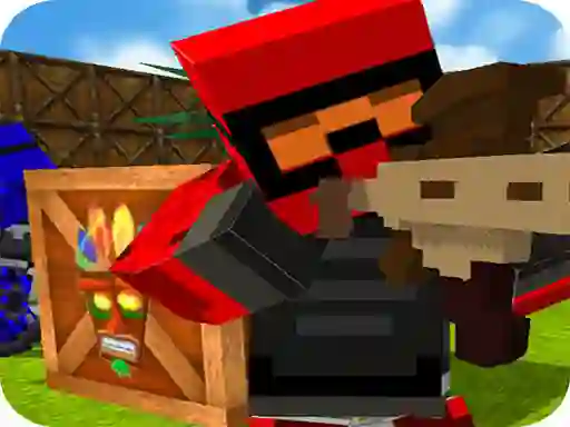 게임 Blocky Gun Paintball 2 온라인