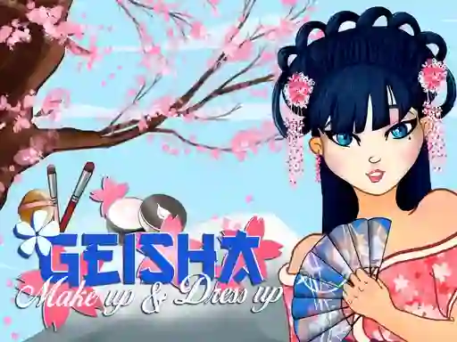 게임 Geisha make up and dress up 온라인