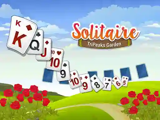 게임 Solitaire TriPeaks Garden 온라인