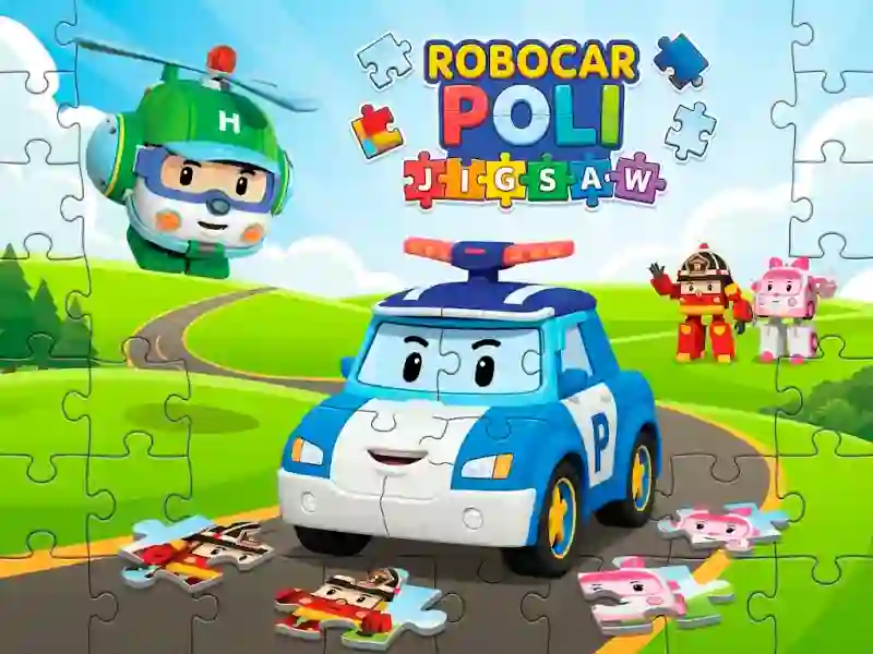 게임 Robocar Poli Jigsaw 온라인