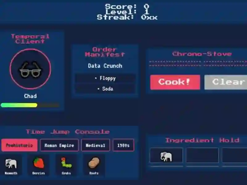 게임 Chrono Chef 온라인