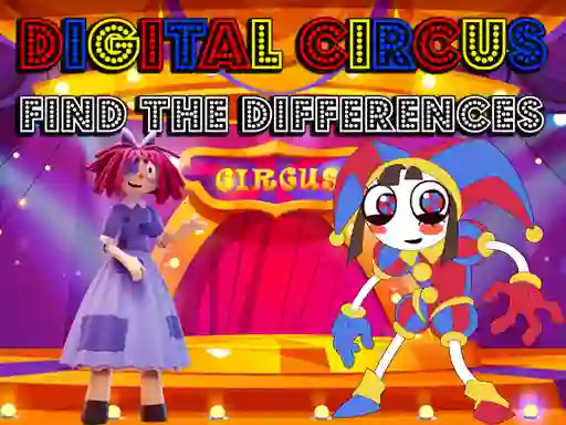 게임 Digital Circus Find The Differences 온라인