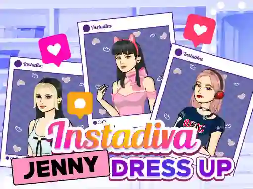 게임 Instadiva Jenny Dress Up 온라인