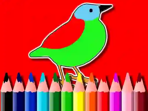 게임 Back To School: Birds Coloring Book 온라인