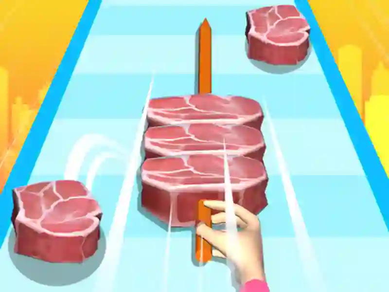 게임 Bbq Stack Run 온라인