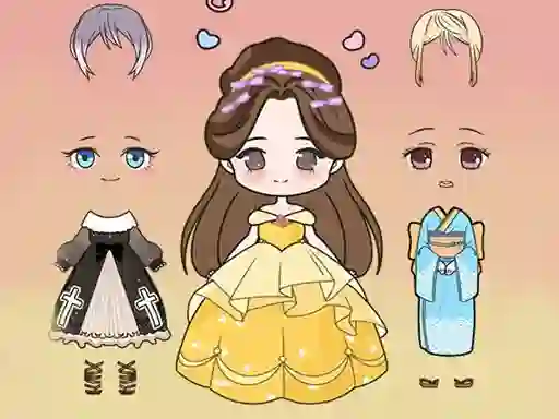 게임 Vivi Doll Dress Up 온라인