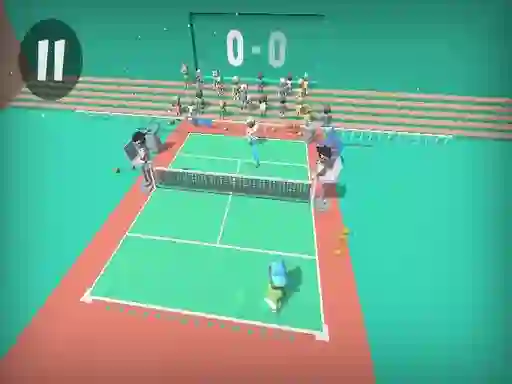 게임 Funny swipe Tennis 온라인