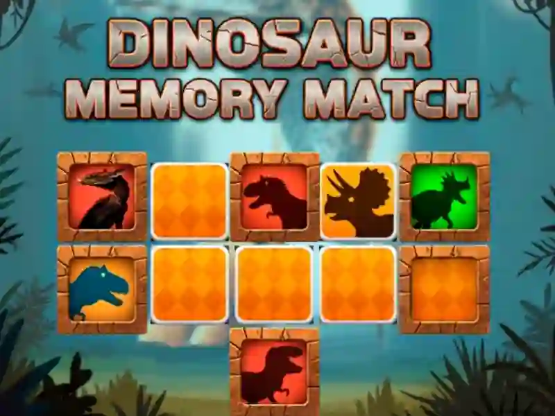 게임 Dinosaur Memory Match 온라인