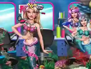 게임 Mermaid Princess Beauty Salon 온라인