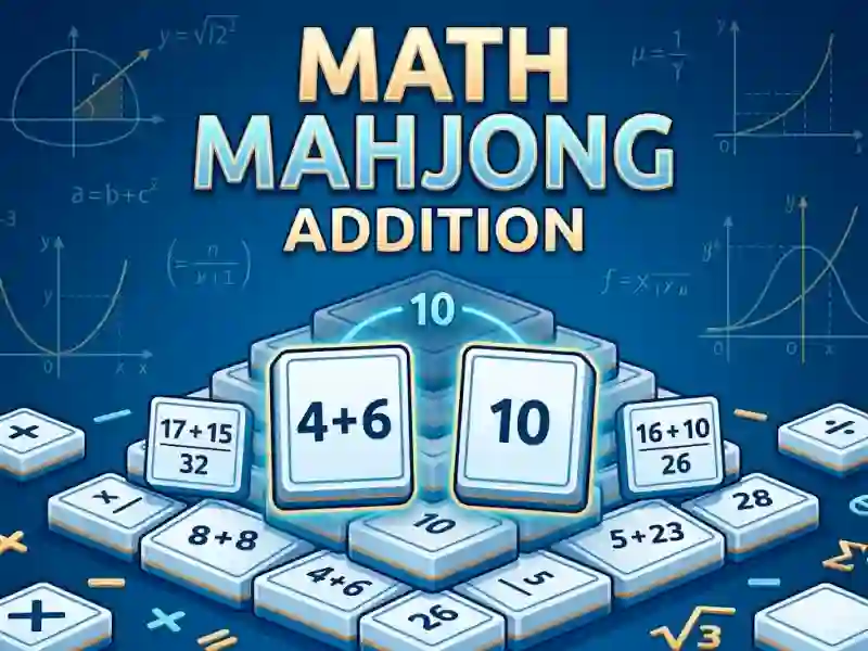 게임 Math Mahjong Addition 온라인