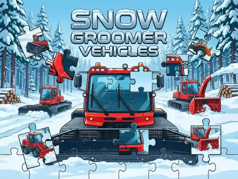 게임 Snow Groomer Vehicles 온라인