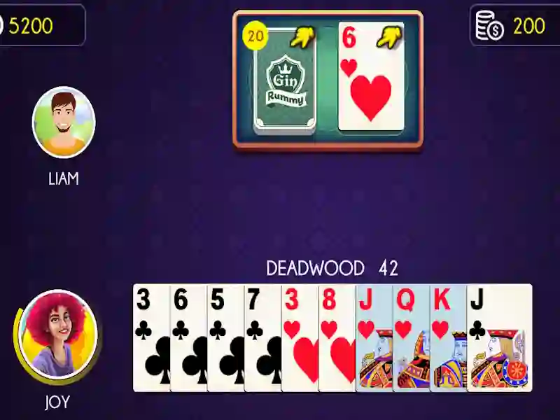 게임 Gin Rummy 온라인