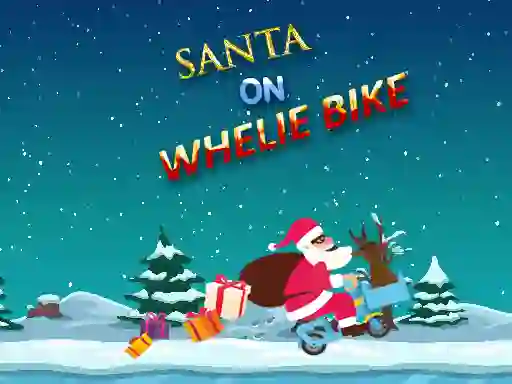 게임 Santa On Wheelie Bike 온라인