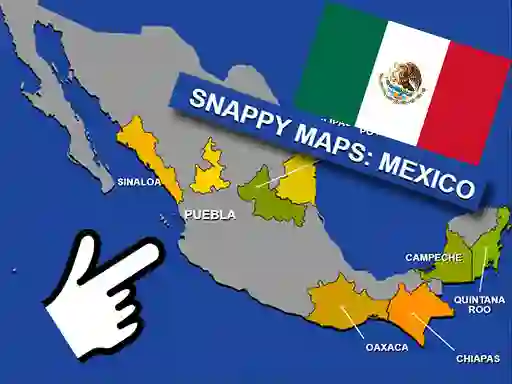 게임 Scatty Maps Mexico 온라인