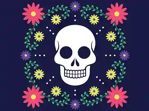 게임 Colorful Skull Jigsaw 온라인