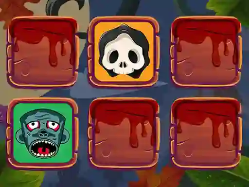 게임 Halloween Faces Memory 온라인