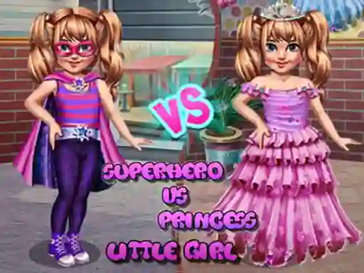 게임 Little Girl Superhero vs Princess 온라인