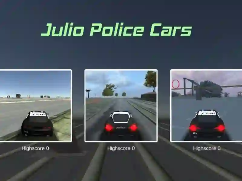 게임 Julio Police Cars 온라인