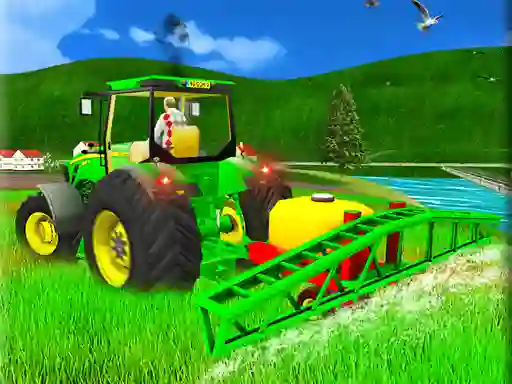 게임 Indian Tractor Farm Simulator 온라인
