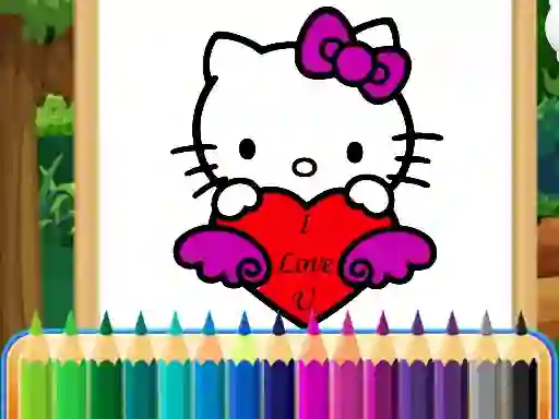 게임 Coloring Kitty 온라인
