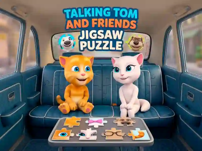 게임 Talking Tom and Friends Jigsaw Puzzle 온라인