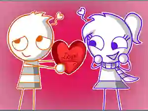 게임 Valentines Hidden Stars 온라인