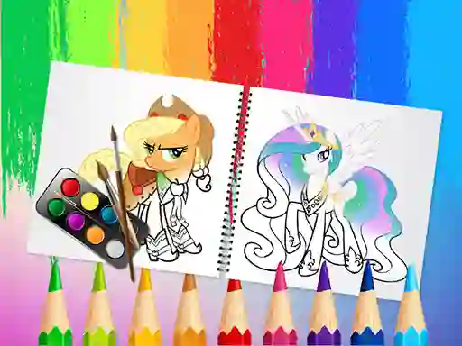 게임 Sweet Pony Coloring Book 온라인