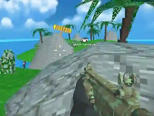 게임 Blocky Combat SWAT Desert Storm Zombie 온라인
