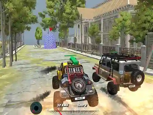 게임 Offroad Monster Truck Forest Championship 온라인