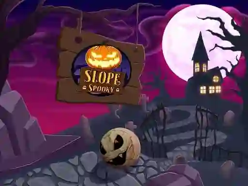 게임 Slope Spooky 온라인