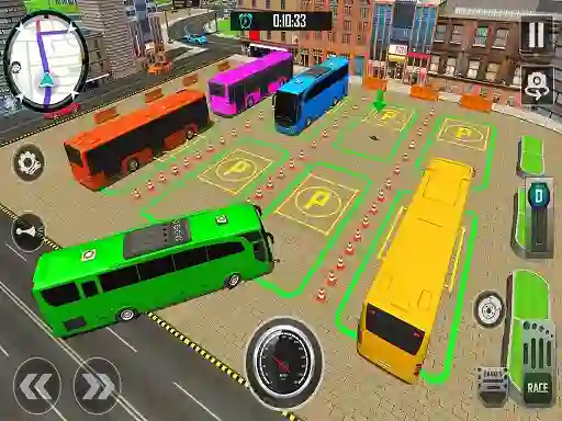 게임 Bus City Parking Simulator 온라인