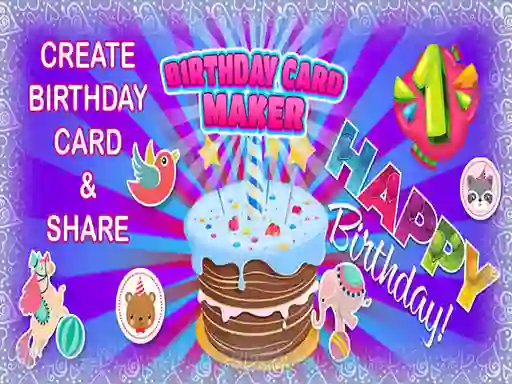 게임 Birthday Card Maker 온라인