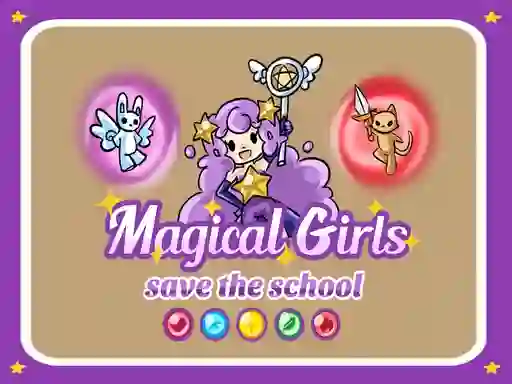 게임 Magical Girls Save the School 온라인