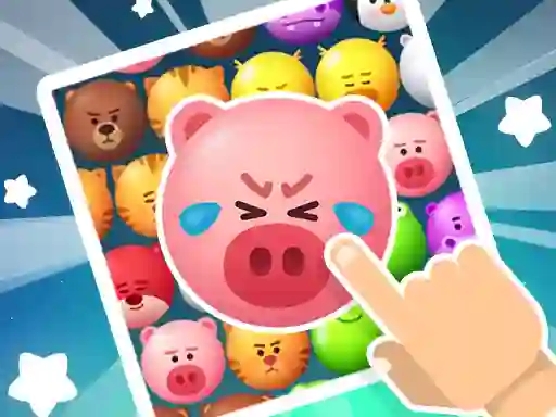 게임 Crazy Zoo Swipe Match 3 Puzzle 온라인
