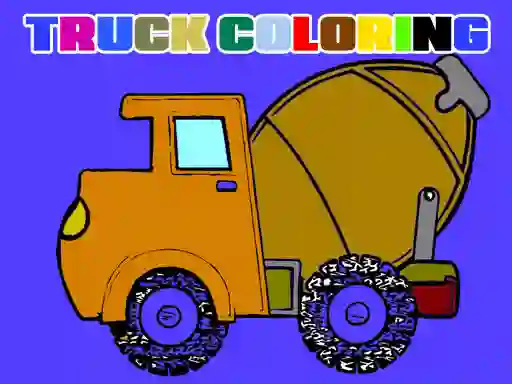 게임 Trucks Coloring Book 온라인