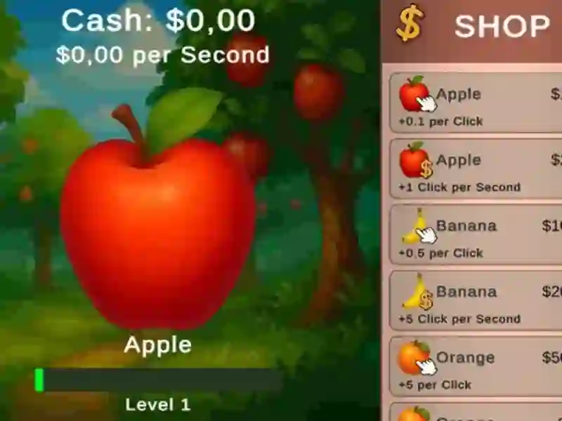 게임 Fruit Clicker 온라인