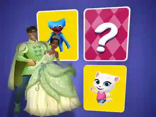 게임 The Princess and the Frog Memory Card Match 온라인