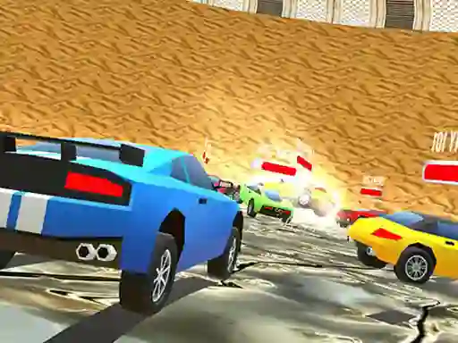 게임 Low Poly Smash Cars 온라인