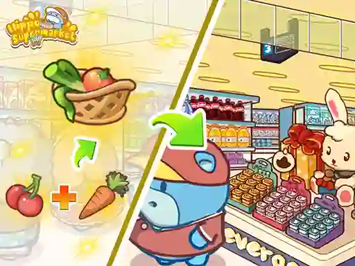 게임 Hippo Supermarket 온라인