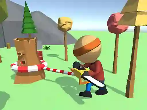 게임 Wood Man Cutter 온라인