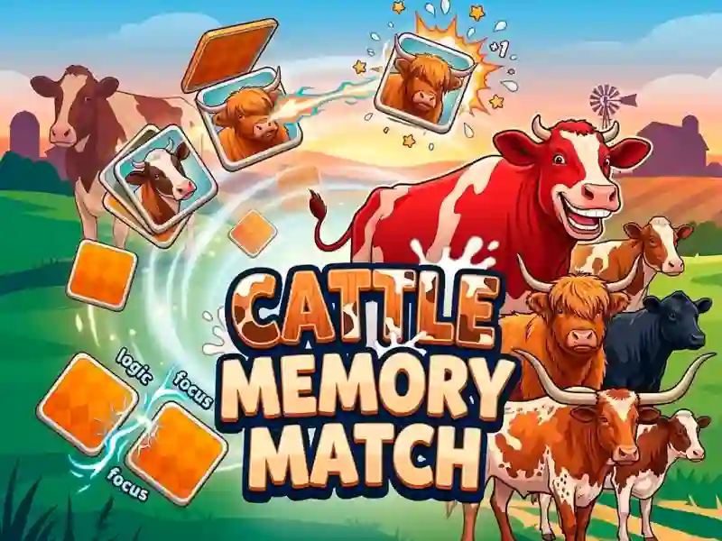 게임 Cattle Memory Match 온라인