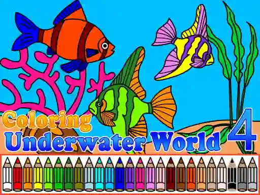 게임 Coloring Underwater World 4 온라인
