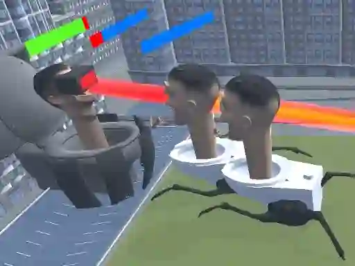 게임 Merge Toilet Skib Fight 온라인